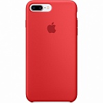 Силиконовый чехол для iPhone 7 Plus/iPhone 8 Plus Silicone Case (красный)