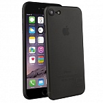 Чехол для Apple iPhone 7 Uniq Bodycon 0,3 mm (черный полупрозрачный)