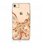 Чехол для Apple iPhone 7 Swarovski Kingxbar Phoenix Золотой