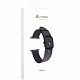 Кожаный ремешок Lyambda Minkar для Apple Watch 42mm\44mm (черный)