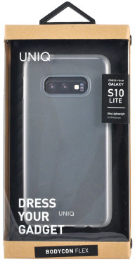 Ультратонкий чехол Uniq Bodycon для Samsung Galaxy S10e (прозрачный матовый)