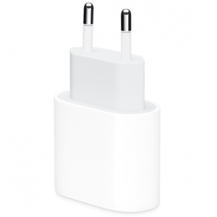 Сетевое зарядное устройство Apple Power Adapter 20W USB-C (белый)
