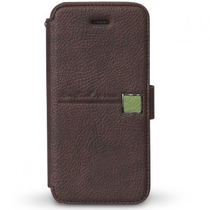 Кожаный чехол Zenus Color Point (коричневый) для iPhone 5, 5s 