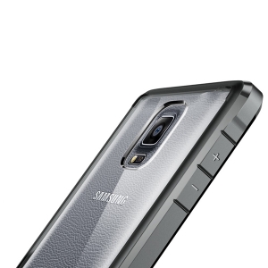 Чехол для Galaxy Note 4 Spigen Ultra Hybrid металлический