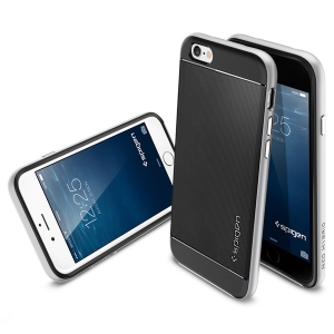Чехол для iPhone 6 Spigen Neo Hybrid Series серебристый