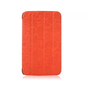 Чехол Gissar для Samsung Galaxy Tab 3 7.0 T2100 Paisley оранжевый