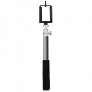 Универсальный монопод для селфи hoox Selfie Stick 810 Series со съемным пультом Bluetooth для смартфонов iOS/Android (серый)