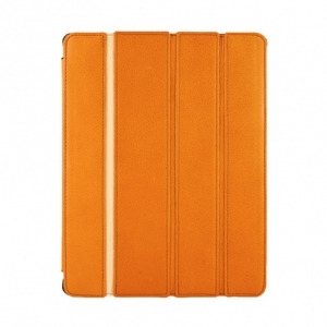 Кожаный чехол Teemmeet Smart Case для iPad 3\4 оранжевый
