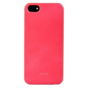 Чехол-накладка пластиковая Moshi для iPhone 5 розовая