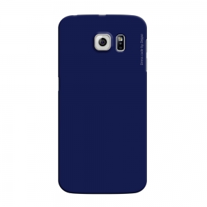 Чехол и защитная пленка для Samsung Galaxy S6 edge Deppa Air Case синий
