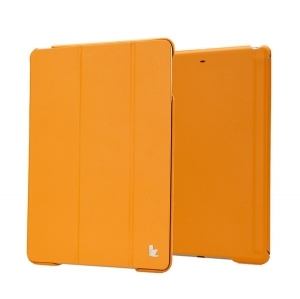 Чехол JisonCase Executive Smart Cover для Apple iPad Air 2\Air  оранжевый