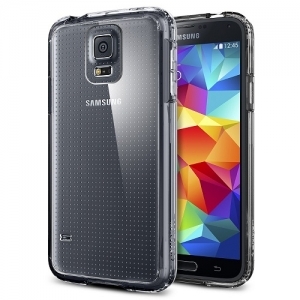 Чехол для Samsung Galaxy S5 i9600 SGP Spigen Ultra Hybrid кристально прозрачный