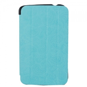 Чехол Gissar для Samsung Galaxy Tab 3 7.0 T2100 Paisley голубой