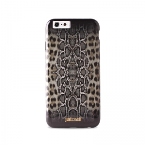 Чехол-накладка для iPhone 6 Puro Just Cavalli Python Leopard