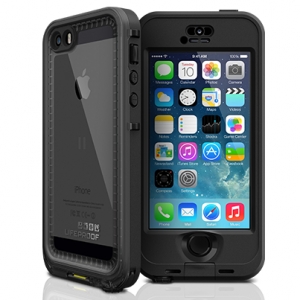 Водонепроницаемый противоударный чехол для iPhone 5/5S LifeProof nuud черный