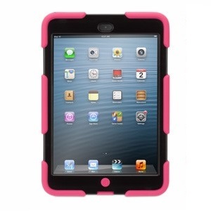 Чехол для iPad mini Griffin Survivor black\pink (черный\розовый)
