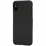 Чехол для iPhone XS Max King Case Aramid Hard (черный)
