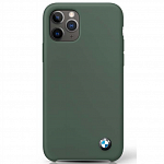 Чехол BMW Signature Liquid Silicone для Apple iPhone 11 Pro (зеленый)