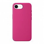 Чехол iPhone 16e Silicone Case Magsafe (малиновый)