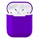 Силиконовый чехол для Apple AirPods Silicone Case (фиолетовый)