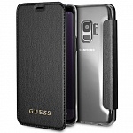 Чехол-книжка Guess для Samsung Galaxy S9 Plus Iridescent Booktype PU (черный)