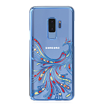 Чехол для Samsung Galaxy S9 Plus Swarovski Kingxbar Flying Series Blue