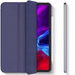 Магнитный чехол BoraSCO для Apple iPad Pro 11 2018\2020 (темно-синий) 