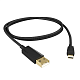 Кабель передачи данных Rock Lightning to USB MFI 1,2 м для iPhone 5\6, iPad mini, iPad Air, iPad 4 black