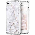 Чехол Spigen Ultra Hybrid 2 для iPhone 7/8 (White Marble)