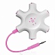 Разветвитель для наушников Belkin Rockstar розовый
