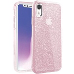 Чехол для Apple iPhone XR Uniq Clarion Tinsel (розовый)