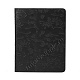 Кожаный чехол с тиснением цветы для iPad2\iPad 3 New черный