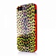 Чехол JUST CAVALLI для iPhone 5 Micro Leopard желтый