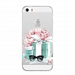Силиконовый чехол Olle для iPhone 5/5S/SE (Сompliment)