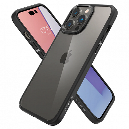 Чехол Spigen Ultra Hybrid для Apple iPhone 14 Pro Max (черный)