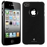 Чехол для iPhone 4\4S SGP Case Ultra Thin Air Pastel Series (черный)