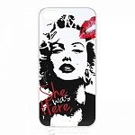 Чехол-накладка пластиковая Anzo 3D для iPhone 6 4,7" Marilyn Monroe