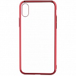 Чехол Devia Glitter Soft Case для Apple iPhone X\XS (красный)
