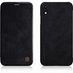Чехол для Apple iPhone XR Nillkin Qin Series Leather BookType (черный)