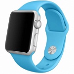 Ремешок силиконовый Rock Sport Band для Apple Watch 38mm blue