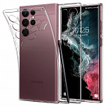 Чехол Spigen Liquid Crystal для Samsung Galaxy S22 Ultra (прозрачный)