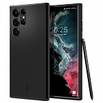 Чехол Spigen Thin Fit для Samsung Galaxy S22 Ultra (черный)