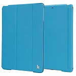 Чехол JisonCase Executive Smart Cover для Apple iPad Air 2\Air голубой
