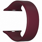 Силиконовый моно-ремешок Lyambda Atria для Apple Watch 42mm\44mm (бордовый)