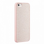 Чехол пластиковый Ozaki O!coat 0.3+ Canvas для iPhone 5/5S розовый