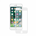 Защитное стекло 3D для Apple iPhone 7 Plus Deppa 0.3 мм белое