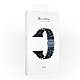 Ремешок из нержавеющей стали Lyambda Keid для Apple Watch 42mm\44mm\45mm (синий)