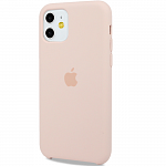 Силиконовый чехол для iPhone 11 Silicone Case (пудровый)