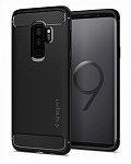 Чехол для Samsung Galaxy S9 Plus Spigen Rugged Armor black (593CS22921)