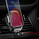 Автомобильный держатель с беспроводной зарядкой Baseus Smart Vehicle Bracket Wireless Charger (WXZN-01) (черный)